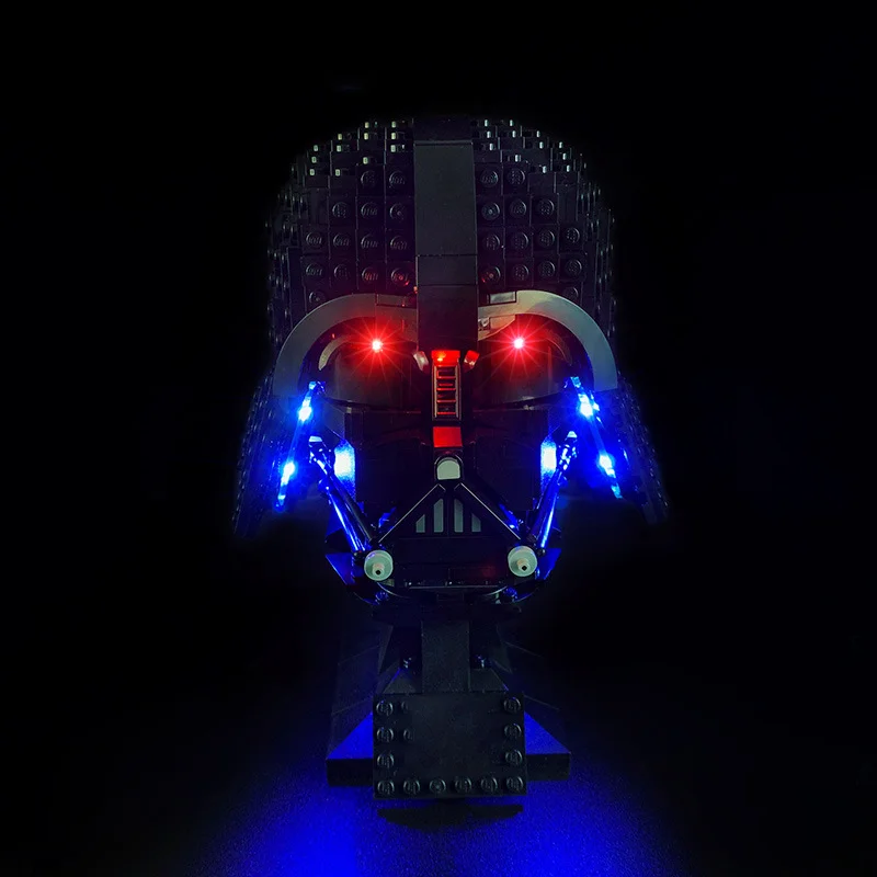 LYBMTWF LED Light Kit for 75304, Compatible with Darth Vader Helmet Building Blocks Model, Not Included Blocks Set