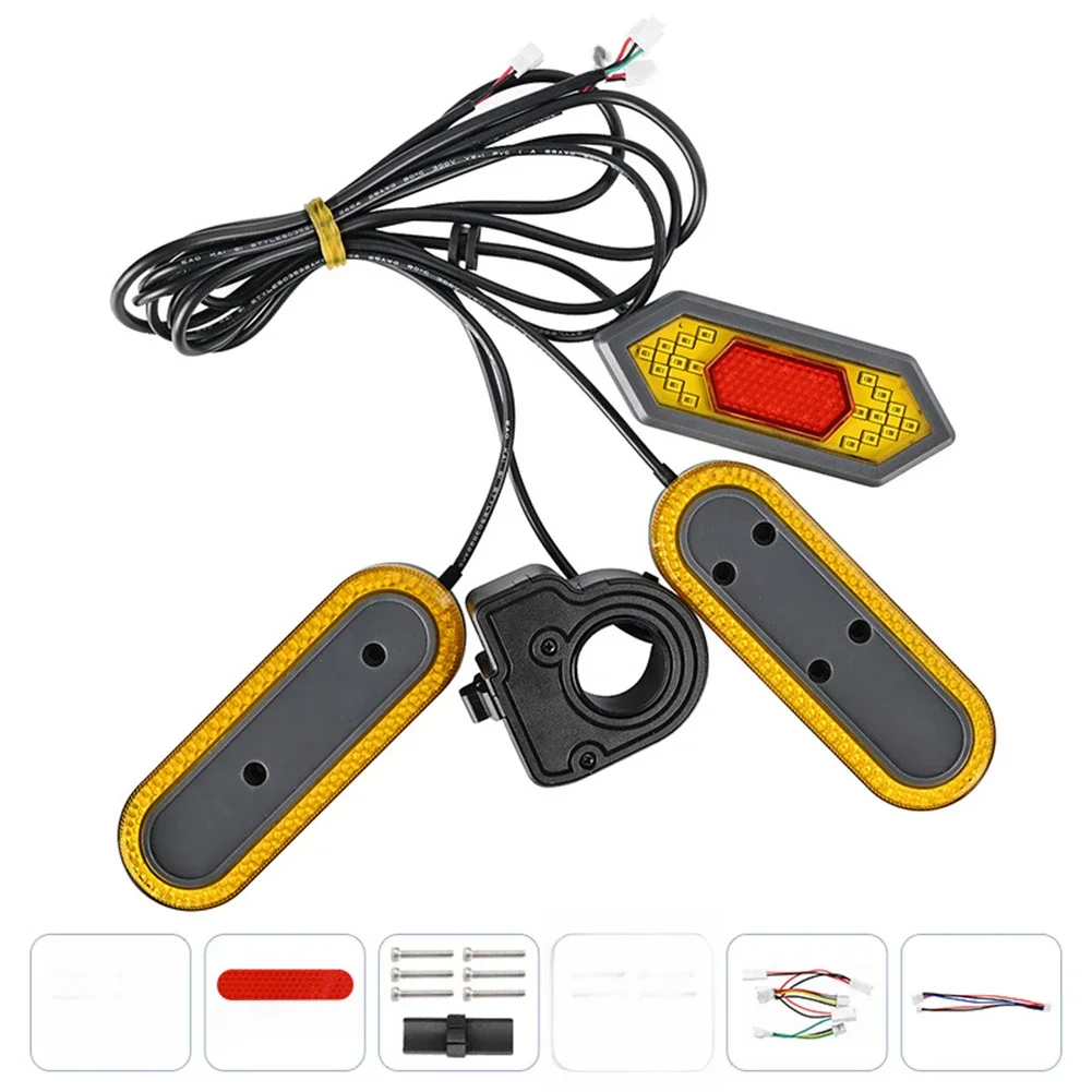 Für xiaomi m365 pro 2 Elektro roller Blinker lampen wasserdichte vordere Rücklichter reflektierende