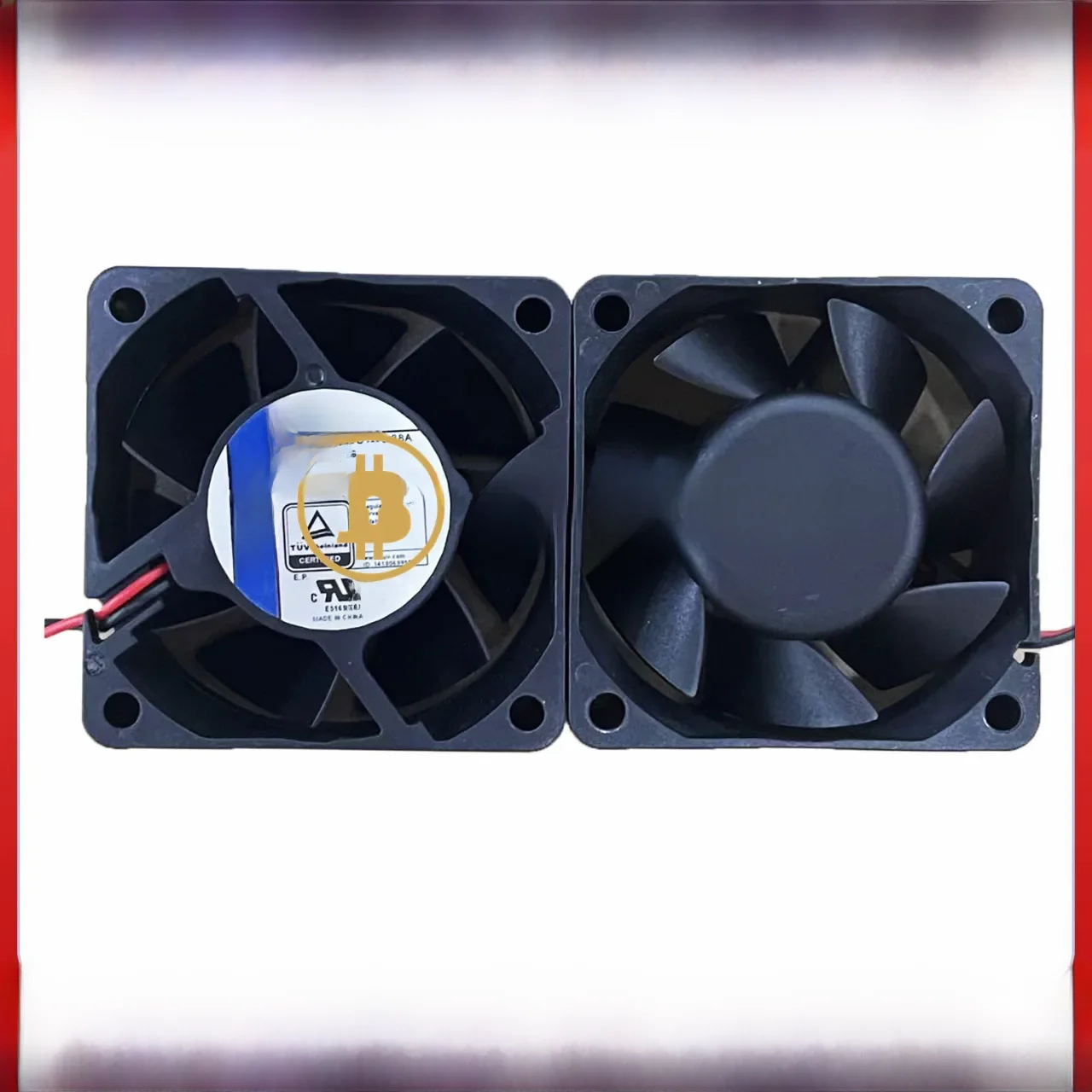 YD 120625 BH DC 12V 0,38A 2PIN Wentylator osiowy z łożyskiem kulkowym do zasilacza Bitmian Antminer APW12 PSU Cooing Fan — zdjęcie 2