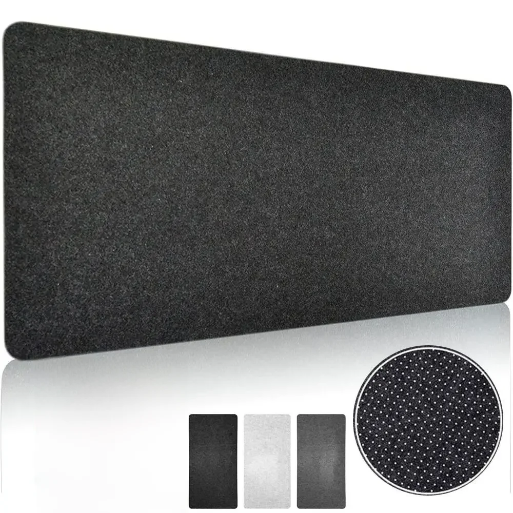 Grand tapis de souris en feutre de laine, protection de bureau pour ordinateur de maison, tapis de Table pour ordinateur portable, clavier antidérapant, accessoires de jeu
