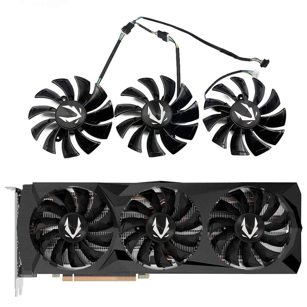 87MM GA92S2U RTX2080Ti wentylator karty graficznej dla ZOTAC GAMING GeForce RTX 2080 2070 2080 Ti AMP Extreme GPU wentylator — zdjęcie produktu 7