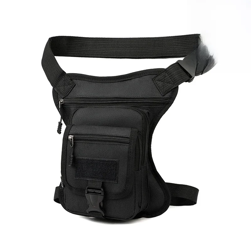 Nouveau sac de jambe de moto Camouflage sac de taille étanche en plein air multifonctionnel voyage randonnée Portable sac de jambe de moto