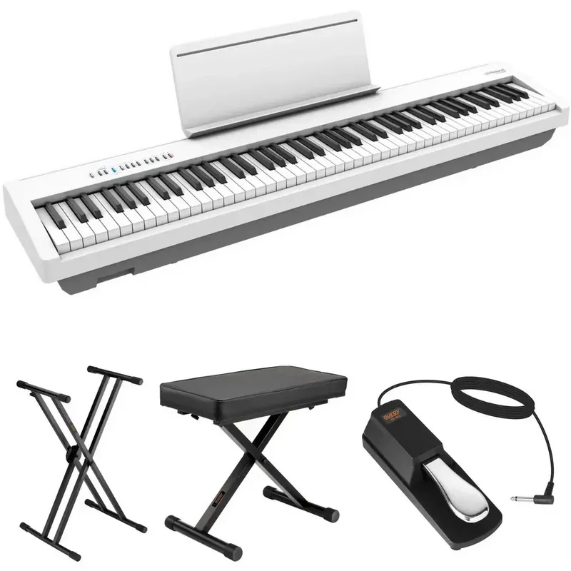 

Roland FP-30X Value Bundle with Digital Piano, X-Stand Pedal, Best in Good Quality, New