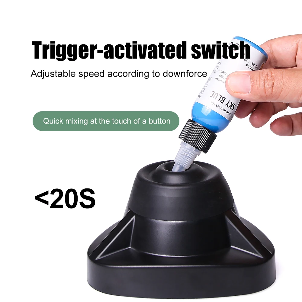 JZ النسخة الجديدة آلة خلط السائل تهتز خلاط لحبر الوشم ، الاتصال النمام الكهربائي دوامة شاكر توفير الوقت #1