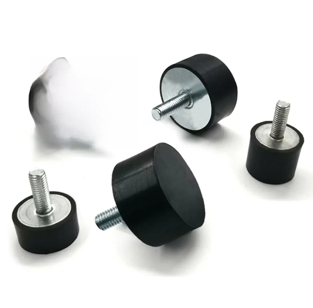 1 pièce – Supports antichoc en caoutchouc de type VE M3M4M5M6M8, diamètre 8/10/15/20/25/30mm, isolateur amortisseur anti-vibration en métal M3 M4 M5 M6 M8