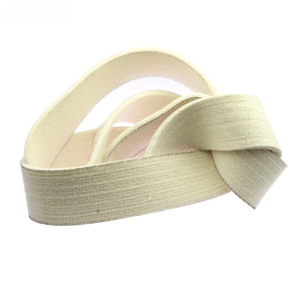 1 sztuka pas szlifierski z filcu wełnianego 533/686/762/915/1220/1600/1829/2000 x 25/50mm do polerowania lusterek rur ze stali nierdzewnej — zdjęcie 2