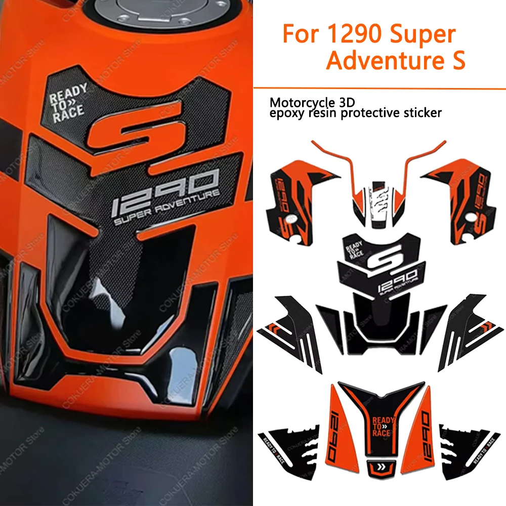 

Motorcycle Sticker For 1290 Super Adventure S 3D 17-20 Full Body Protection Sticker Waterproof and Anti-scratch