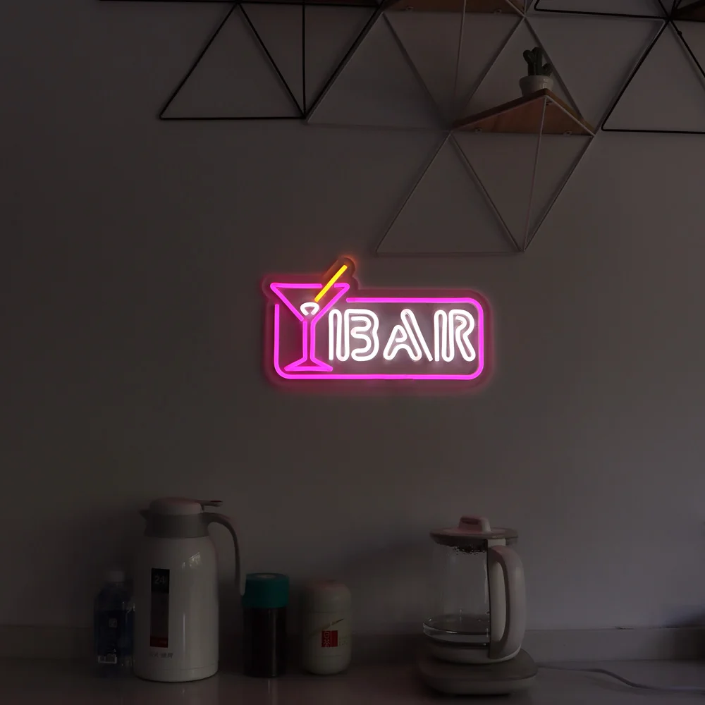 neon sign for the BAR flexible neon sign for cake shop led neon sign flex neon