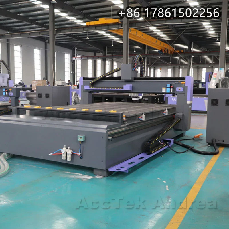 Industrial CNC Router Machine 1325/1530/2030 with 8 Tools ATC Vacuum Table & High Speed Spindle - Sea Shipping