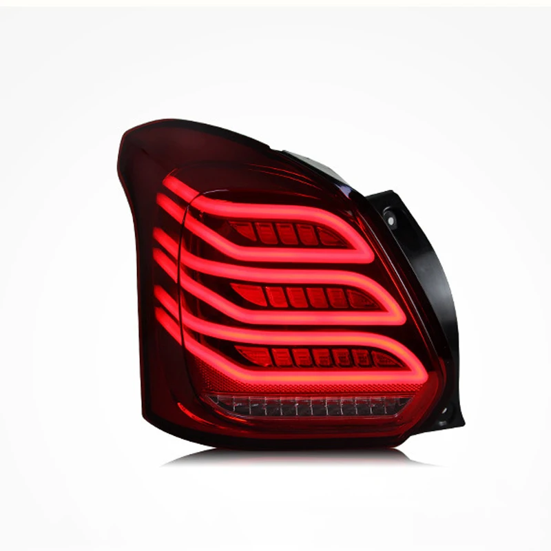 Car LED Taillight Assembly For Suzuki Swift 2019 Car Accessories Rear Lamp Streamer Turn Signal Fog Brake Running Reverse Light