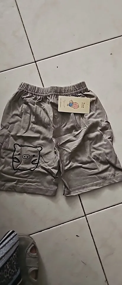 Children Shorts for Boys Girls Kids Clothes Cotton Solid Breathable Summer Baby Short Pants Casual Sports Beach Shorts Elastic photo review