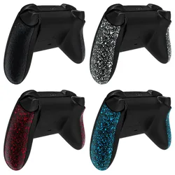 eXtremeRate Textured Non-Slip Improvement Back Panels Accessories Replacement Side Rails Shell for Xbox Core Wireless Controller