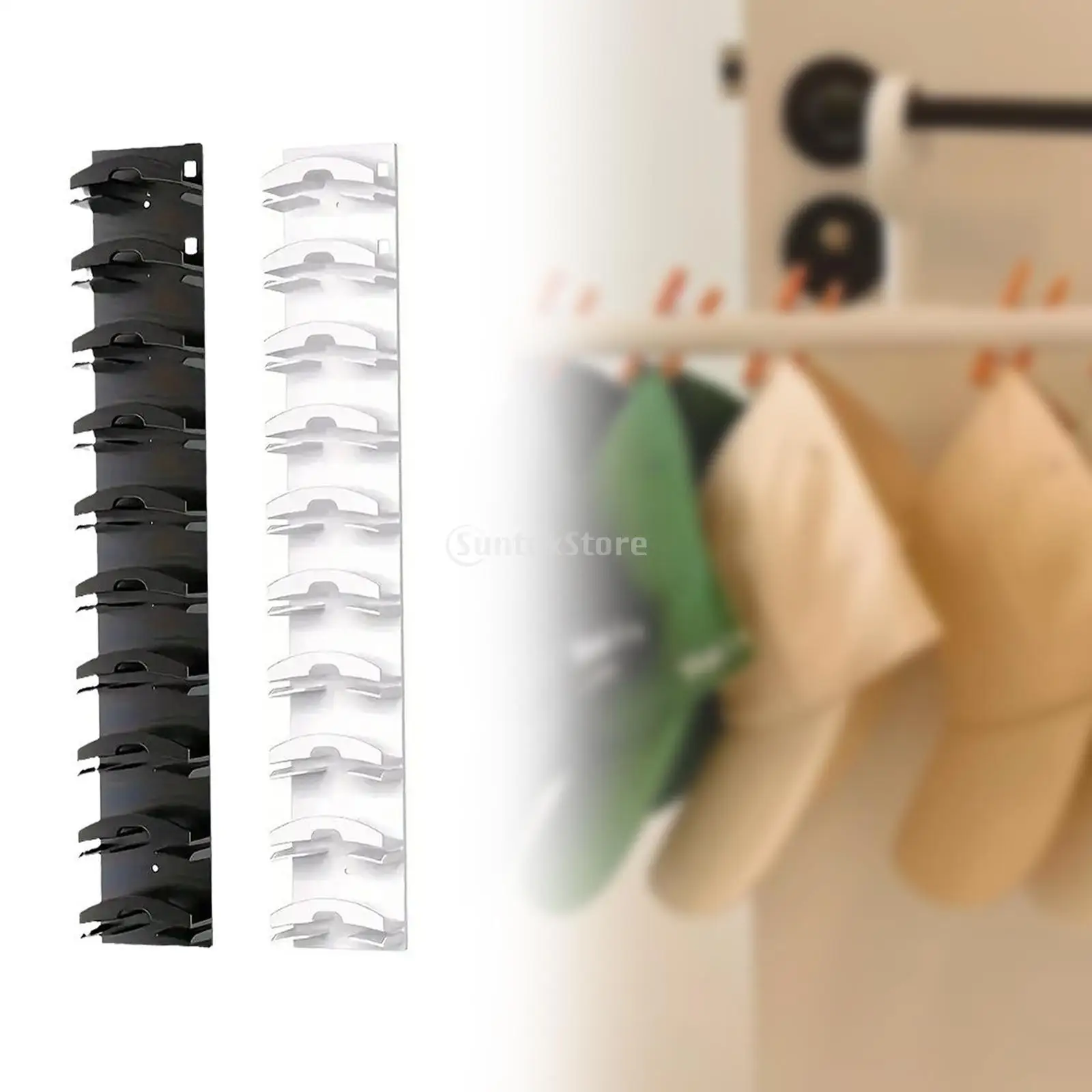 Compact Baseball Cap Organizer Holder for Bedroom Cloakroom Living Room - Hat Storage Solution