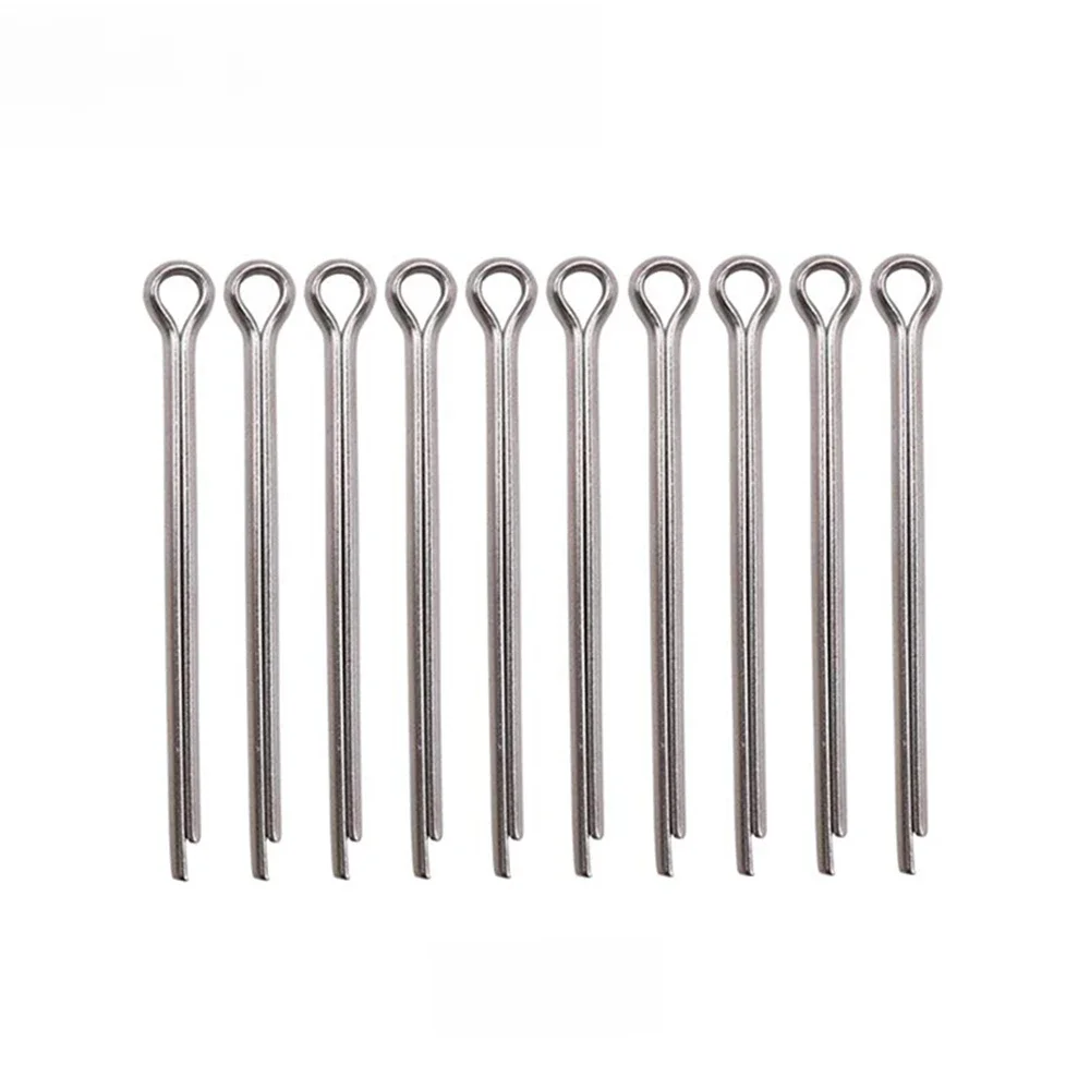 Goupilles fendues d'hélice en acier inoxydable 316L, 2.5x50mm, pour Yamaha Honda Mercury Suzuki Tohatsu, moteur hors-bord Pi, 10 pièces