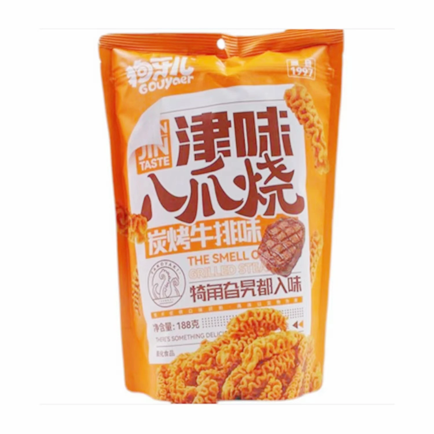 SNACK crispy wheat flavor BBQ 188g