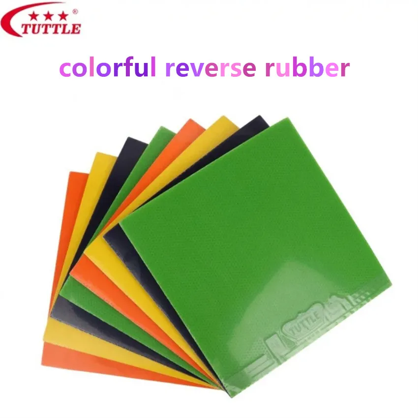 

TUTTLE Sponge Colorful Inner Energy Ultra-Light Table Tennis Rubber Reverse Rubber For Competition