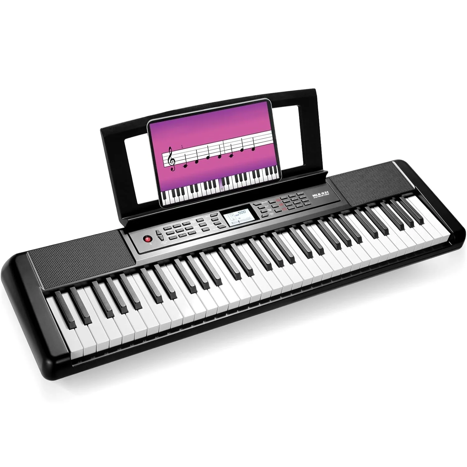 Klaviertastatur 61-Tasten, mit E-Klavier-Aufnahme- und Programmierfunktion, Digitalpiano, E-Piano mit Lautsprechern