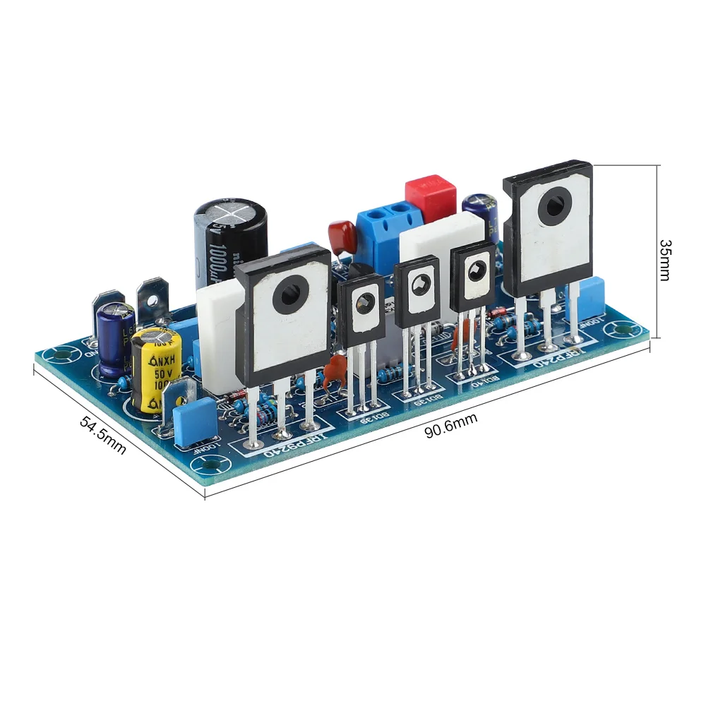 Imagem -05 - Aiyima-placa Amplificadora de Potência para Home Sound Theater Amplificador de Potência Irf240 Fet Classe a 100wx2 Unidades