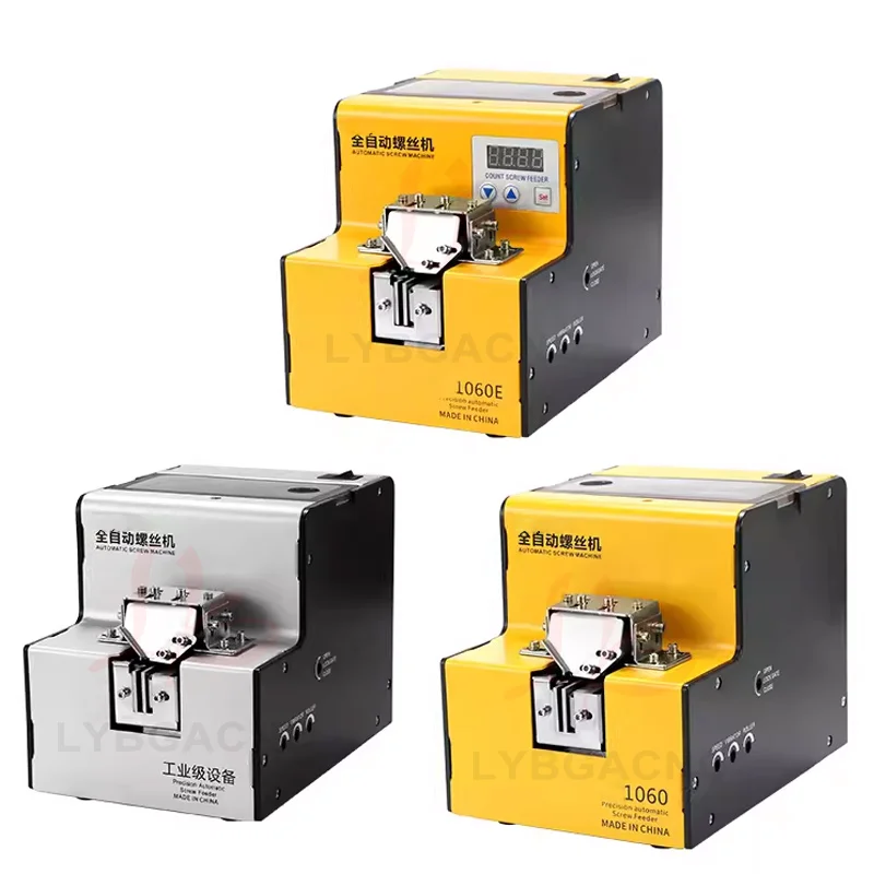 Macchina per viti automatica Macchina per la disposizione delle viti portatile Strumento di alimentazione 500cc Testa a tazza svasata Velocità della vite regolabile