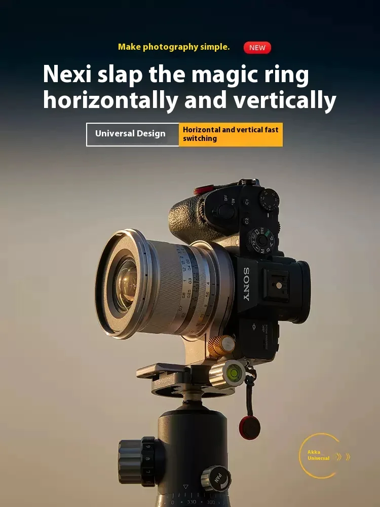Кронштейн для камеры NISI W63 W72 W82D W82M, вращающийся горизонтальный и вертикальный кронштейн для камеры Nikon Sony Fujifilm XT4 Z6 A7