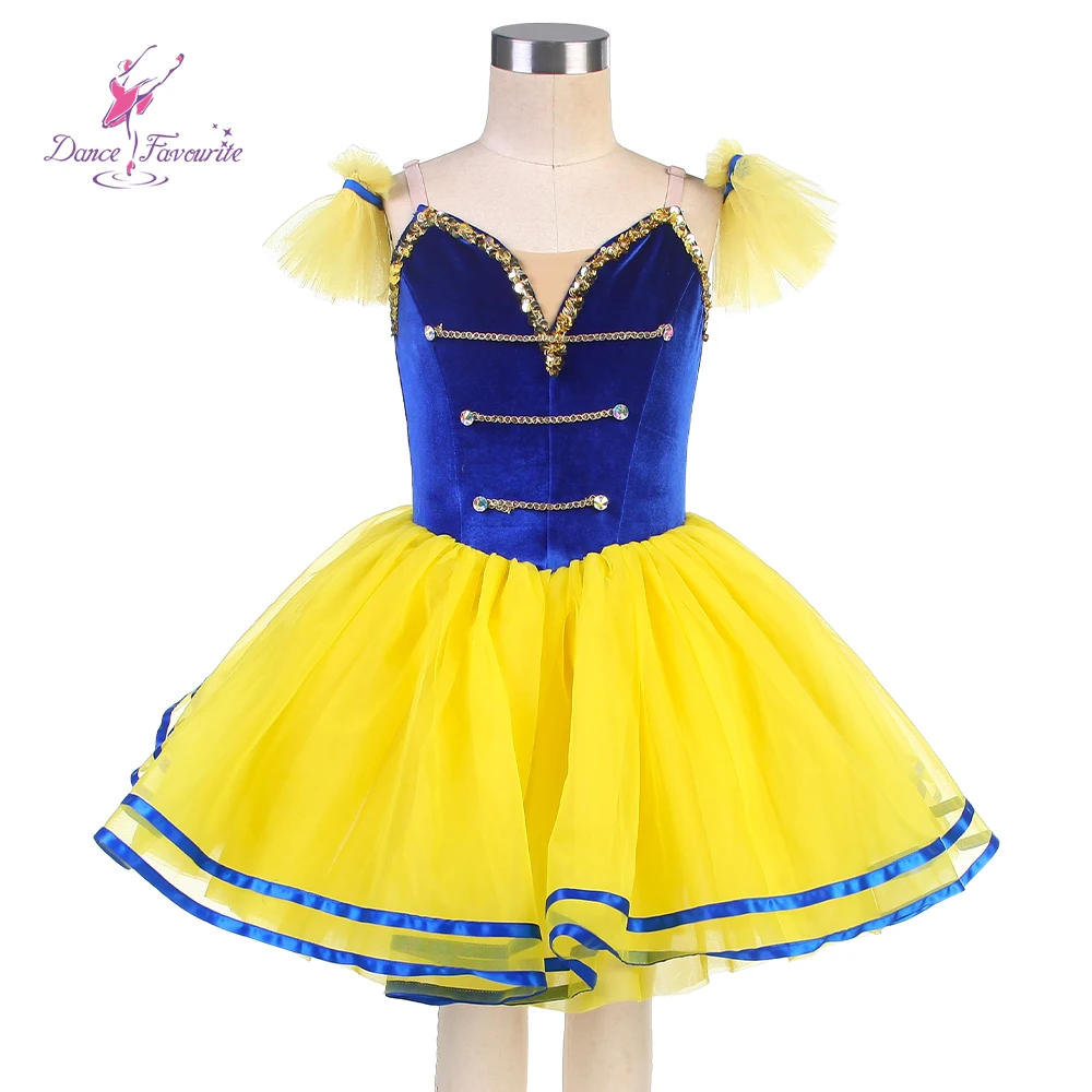 เต้นรําที่ชื่นชอบบัลเล่ต์ Tutus 24026 Royal Blue Tutus สําหรับ Stage & Performance Ballet Dance