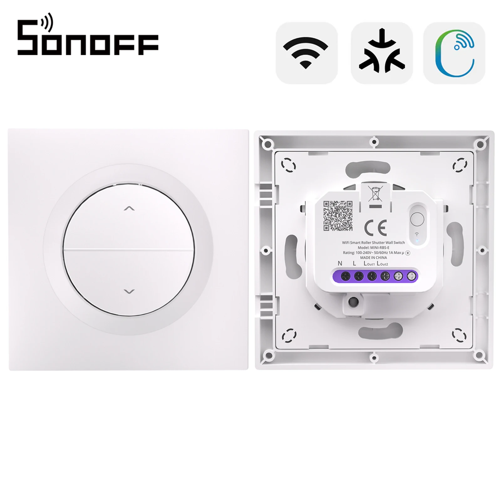SONOFF Orb-RBS Fusion Series Matter Rollladenschalter MINI-RBS-E …