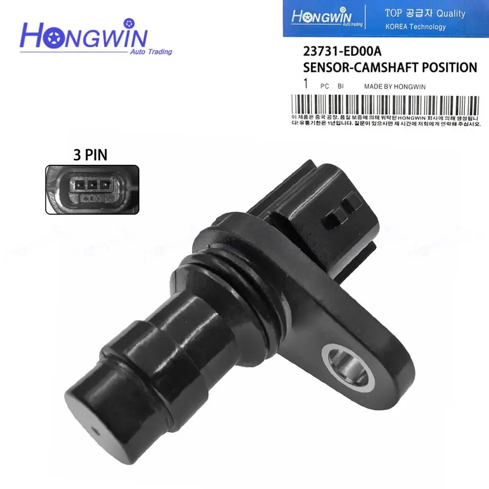 23731-ED00A 23731-ED02A 23731-ED02C 949979-0190 Engine Camshaft Position Sensor For 2009-2012 Nissan Versa 1.6L 949979-1500