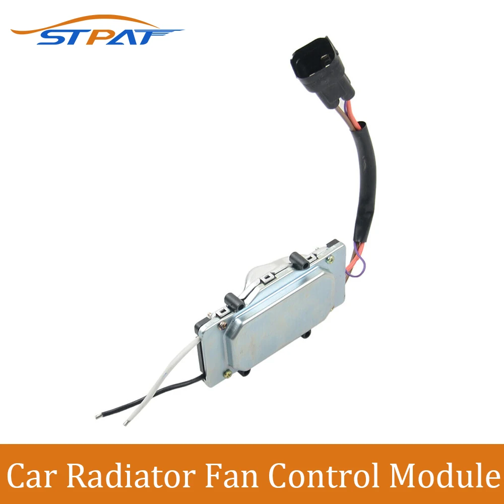 STPAT Car Radiator Fan Control Module Replacement For BMW 3Series E46 7525508 17117561757 1137328080 17427525508 17117525508