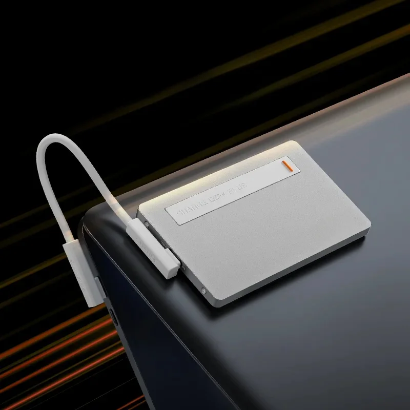 SHARGE Disk plus M.2 NVMe SSD Enclosure Small External SSD Case 10Gbps USB C 3.2 Gen2 100W PD for MacBook iPhone16 Steam Deck — zdjęcie 2