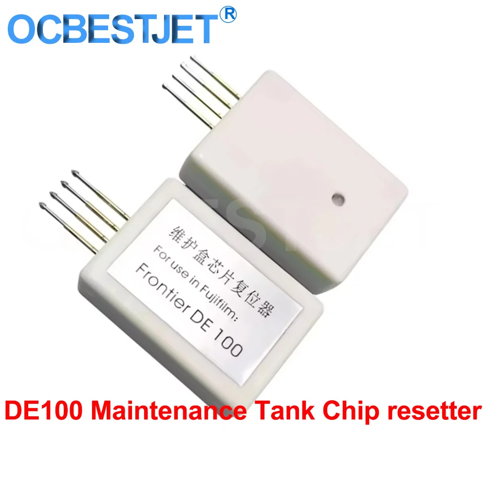 Chip Resetter DE100 For Fuji DE 100 Maintenance Tank Chip For Fuji DE 100 Printer Waste Ink Tank Chip resetter