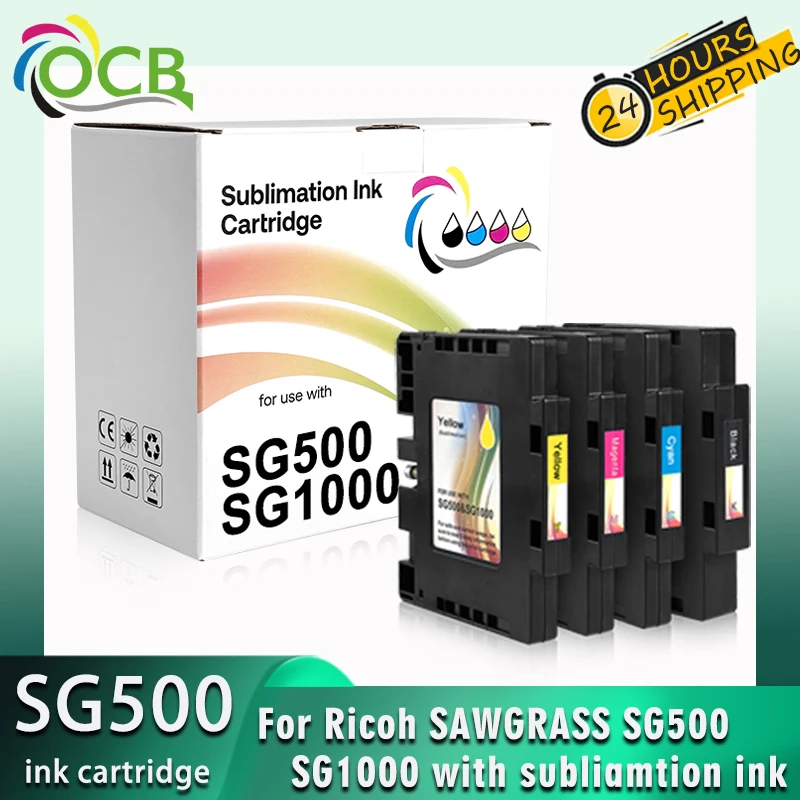 

For SAWGRASS SG500 SG1000 Compatible Ink Cartridge Printer With Chip With Subliamtion Ink For Ricoh SAWGRASS SG500 SG1000