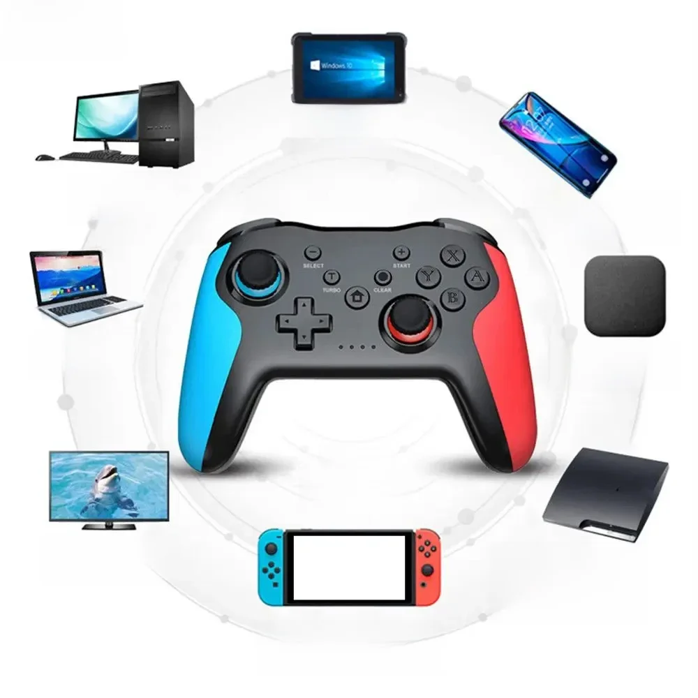 GAMINJA MG25Z Draadloze Controller Bluetooth Gamepad Voor Nintendo Switch PS3 PC Joystick Dual Vibration Gamepad Lag Gratis - afbeelding 2