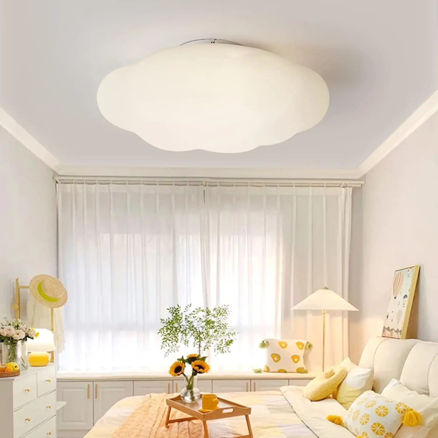 

Modern LED Ceiling Light Minimalist PVC White Cloud Ceiling Lamps for Bedroom Living Room Home Decor Illumination Luminaries