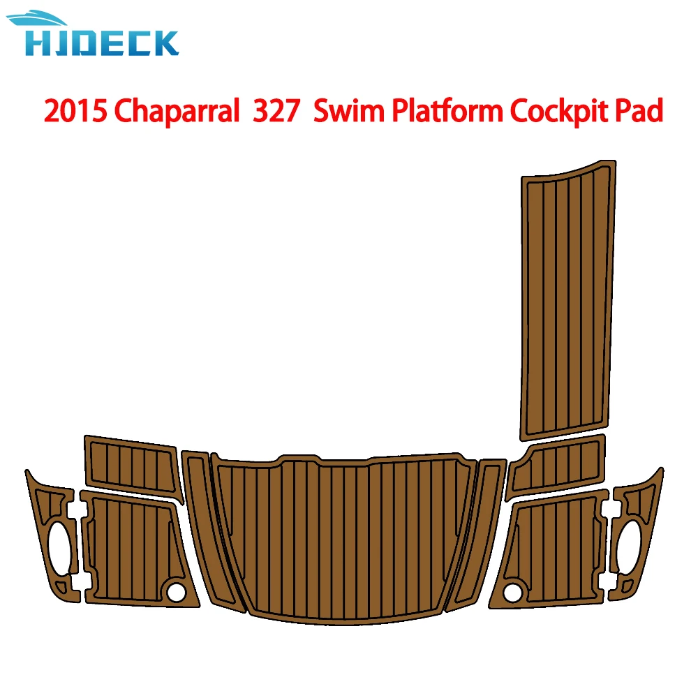 

2015 Chaparral 327 Traction Mat Foot Pad Self Adhesive Sport Cockpit Swimming platform Cockpit Pad Customizable