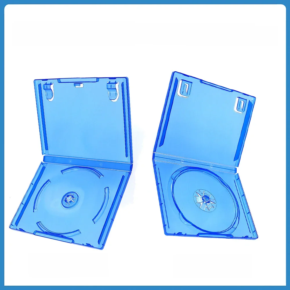 1 szt. Etui na płyty CD z grami PS4 do Sony PS4/PS5 Przezroczyste niebieskie etui na płyty DVD Pudełko ochronne Plastikowe pudełka do przechowywania płyt Akcesoria — zdjęcie produktu 7