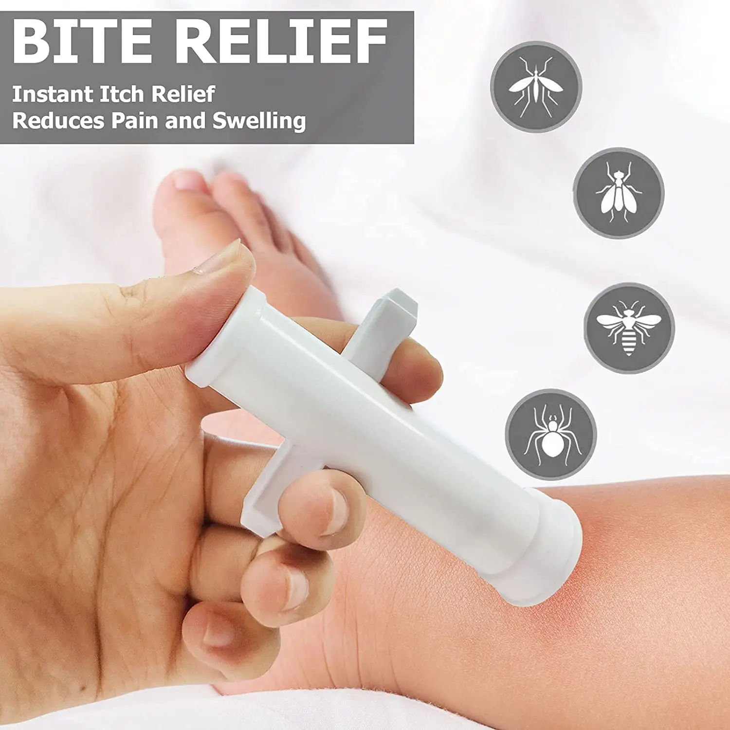 Itch Relief Suction Tool Bug Bite Thing Suction Tool Bug Bites and Bee Wasp Stings Natural Insect Bite Relief Chemical Free