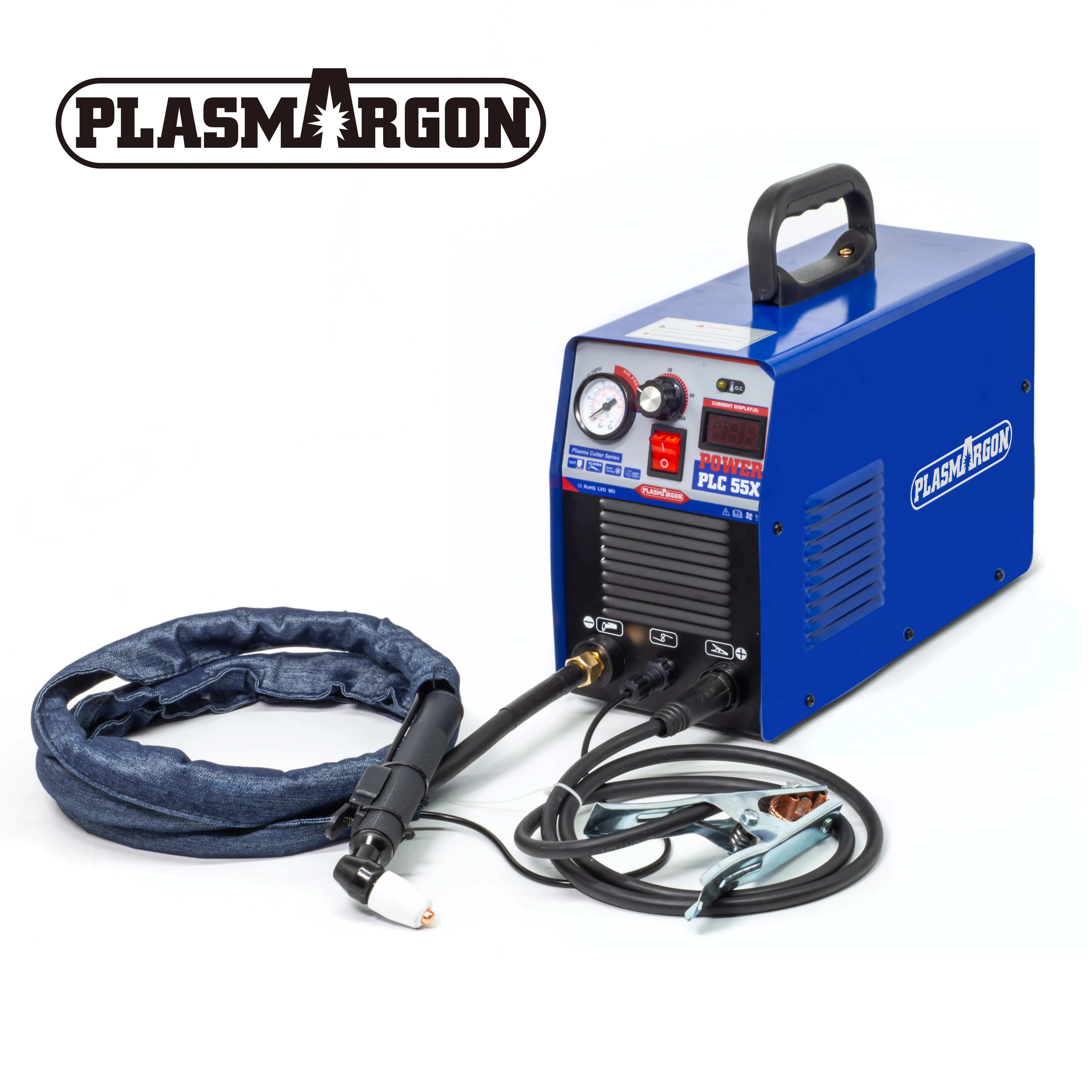 

IGBT Plasma Cutting Machine 220V or 110/220V+/-15% DC 55Amp Inverter Air Plasma Cutter Cut Thickness 14mm Clean Cut