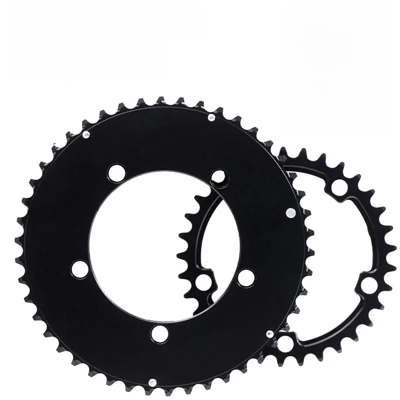 AliExpress NONE PASS QUEST 110 bcd chainring 5 bolt road bike Narrow wide Chain ring with bolts for Shimano SRAM 11 12 Speed Road Bike tray