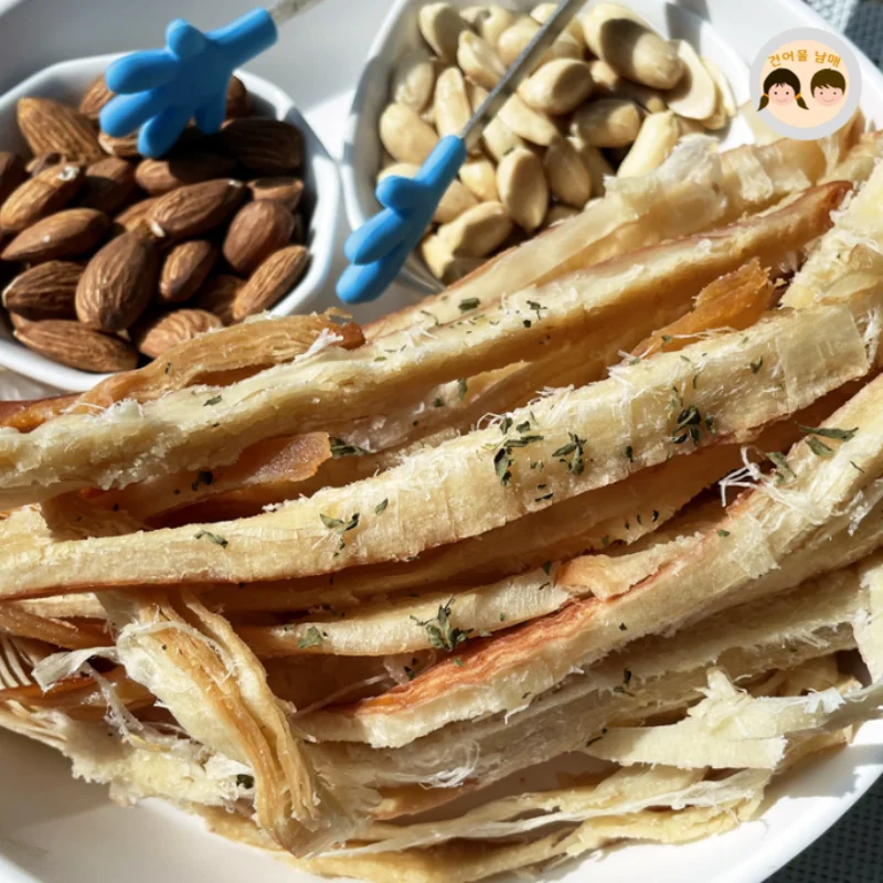 고급진 풍미의 페스츄리 바베큐 오징어 300g 버터맛