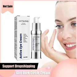 Eye Bags Cream Hyaluronic Acid Fade Fine Line Anti Aging Remove Dark Circle Fat Granule Puffiness Moisturizing Firming Eye Cream