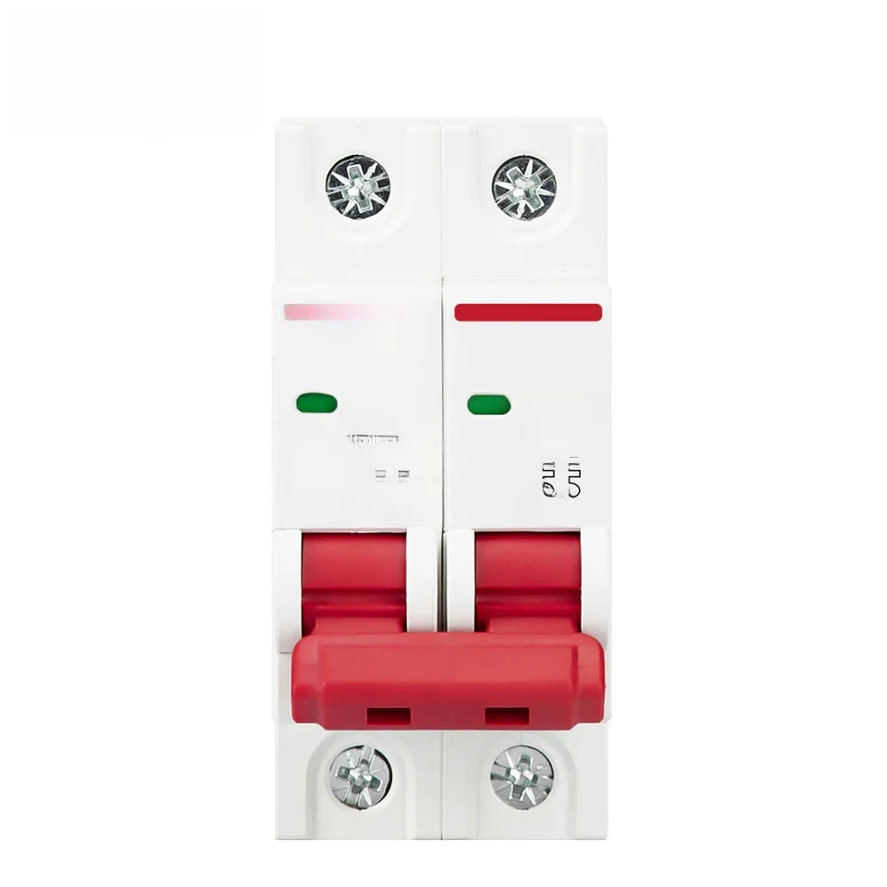 2p dc 1000v mcb solar mini disjuntor interruptor de proteção contra sobrecarga 6a 10a 16a 20a 25a