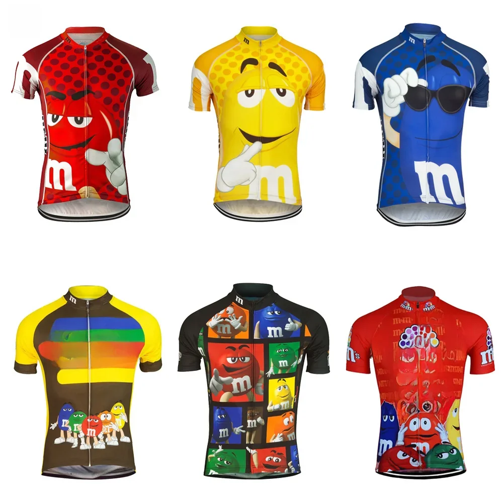 AliExpress DOWNORUP Men Cycling Jersey Bike Wear Short Sleeve Cycling Clothing MTB Breathable Outdoor Sports Funny