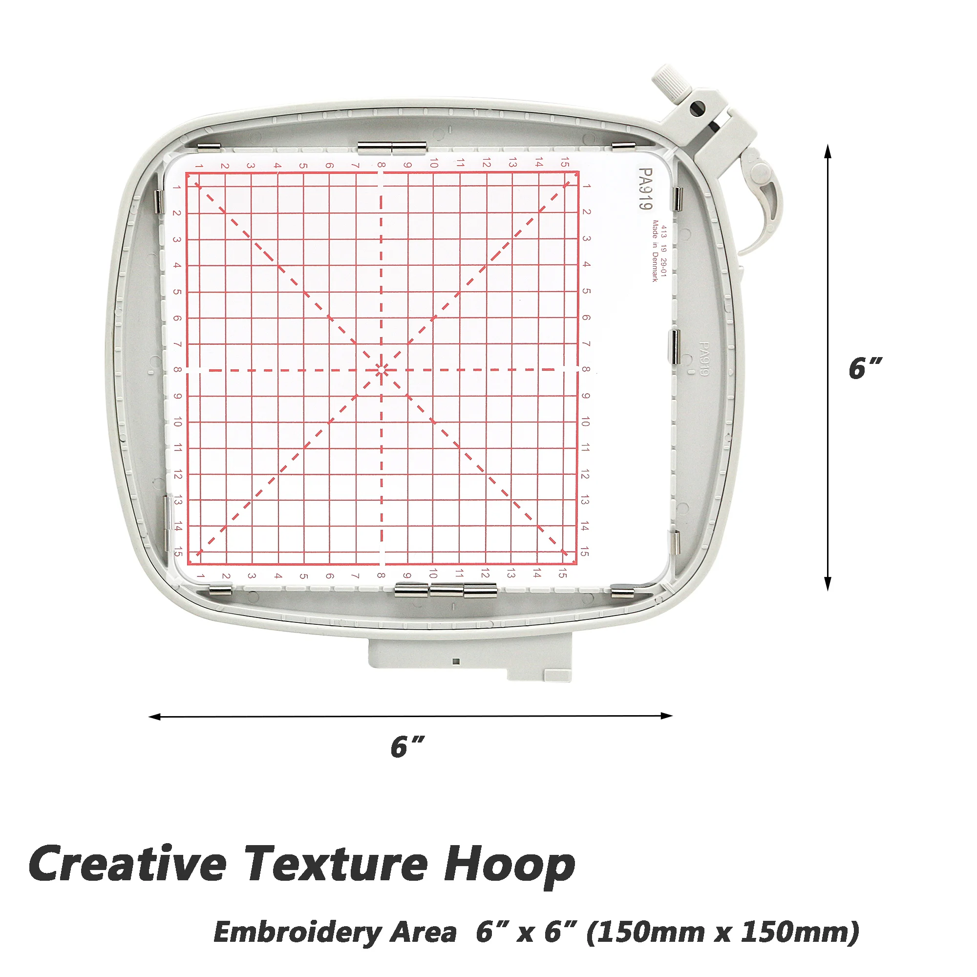 

Sewjob-Embroidery Hoop for Pfaff Embroidery Machine Frame, Creative Vision Performance, 4.5, 4.0, PA919