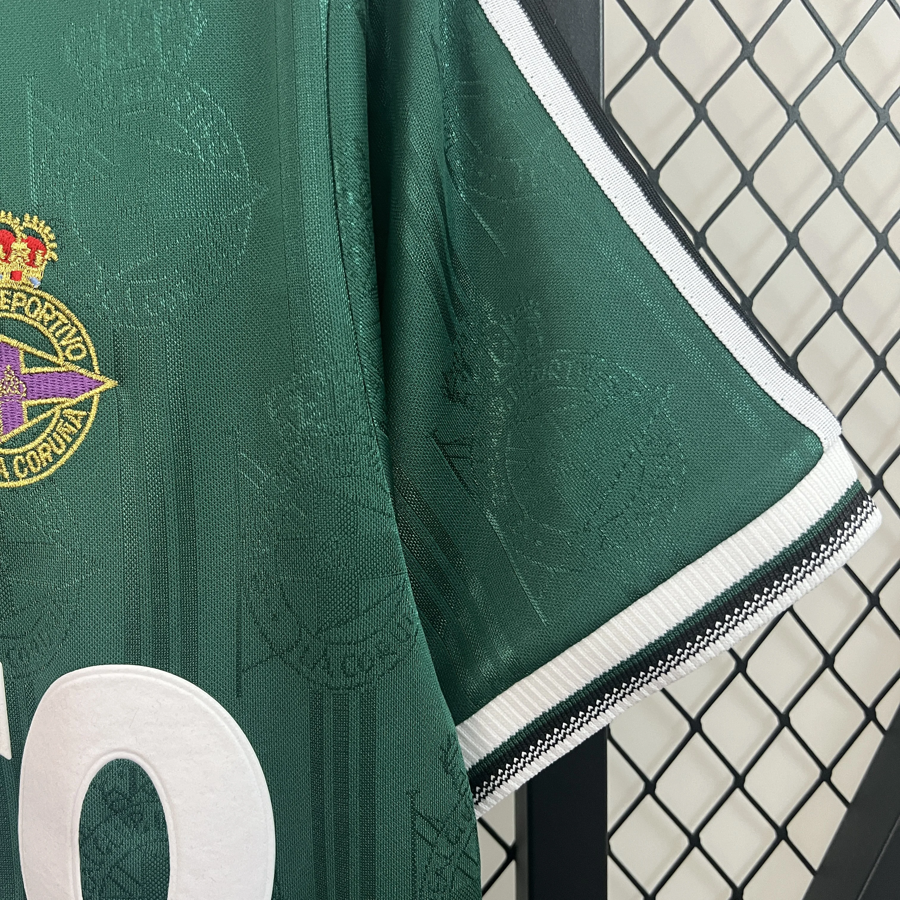 レトロ デポルティーボ・ラ・コルーニャ アウェイ グリーンシャツ 1999/2000 サッカーユニフォーム