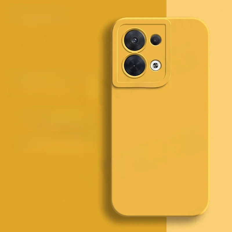 Etui Reno8 YIYONG Silky Soft Liquid Silicone Cover do telefonów OPPO Reno 8 7 Z 7Z 6 Pro Plus + Reno6 Reno7 Lite Reno8Z 5G — zdjęcie produktu 7
