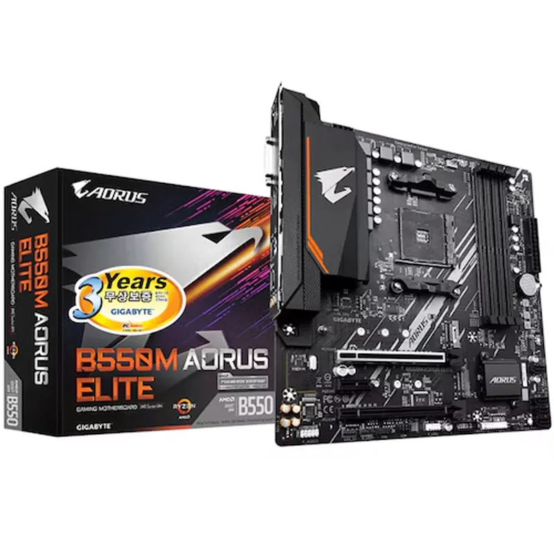 GIGABYTE B550M AORUS ELITE box genuine