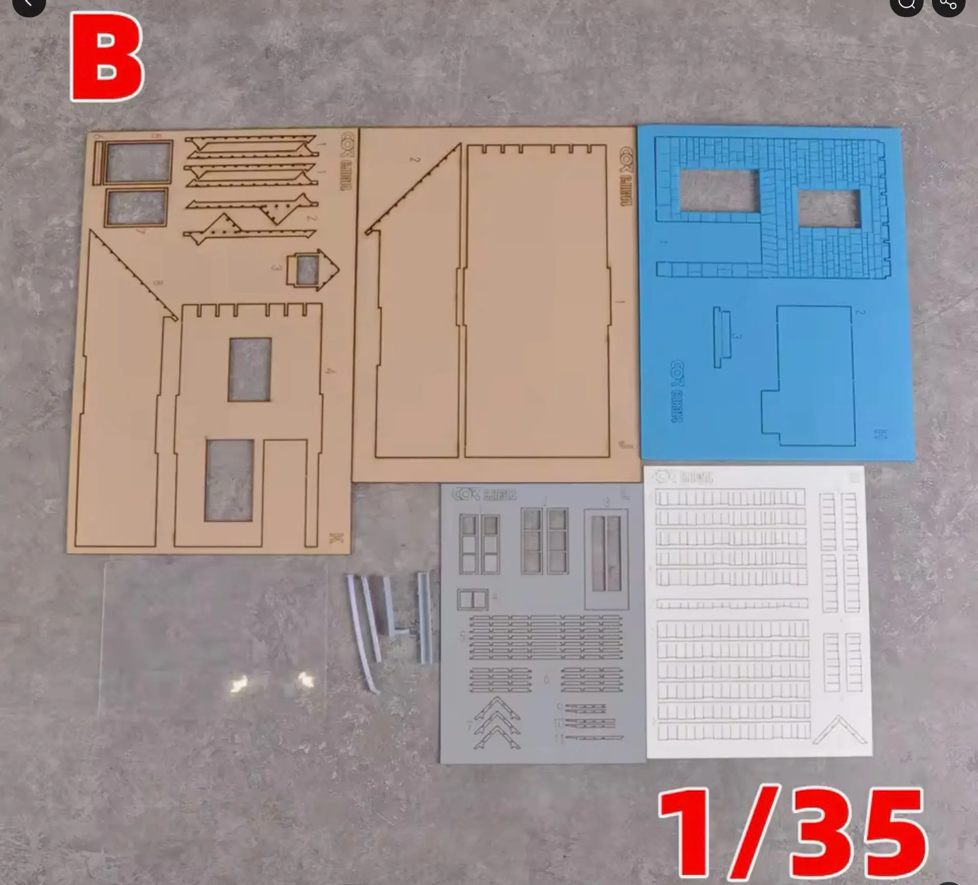 Buyer photo of this resin kit