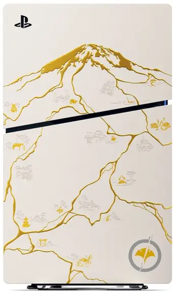 بلاي ستيشن 5 سليم الجديد - شبح يوتي (إصدار محدود ذهبي) #5