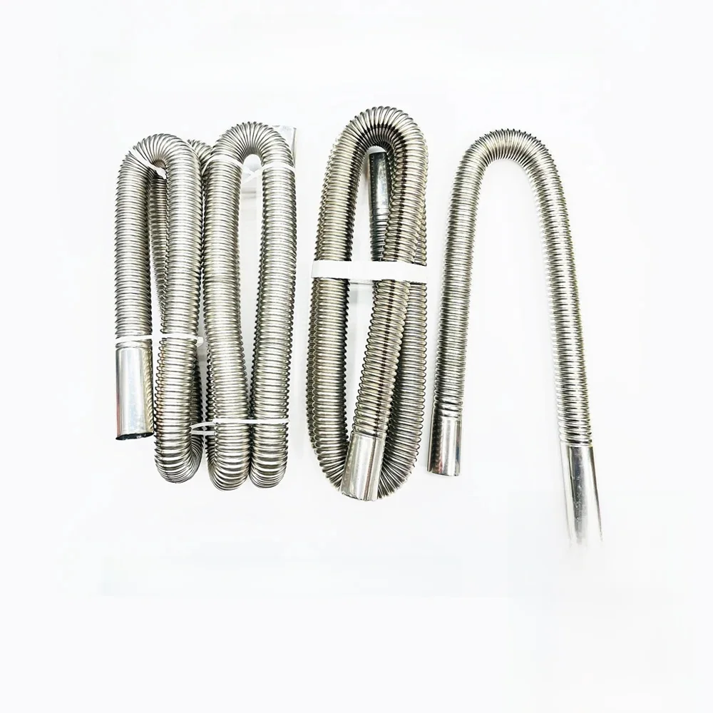 15cm 60cm 120cm 200cm 300cm Air Diesel chauffage de stationnement en acier inoxydable tuyau d'échappement Tube gaz tuyau de ventilation voiture camion VAN