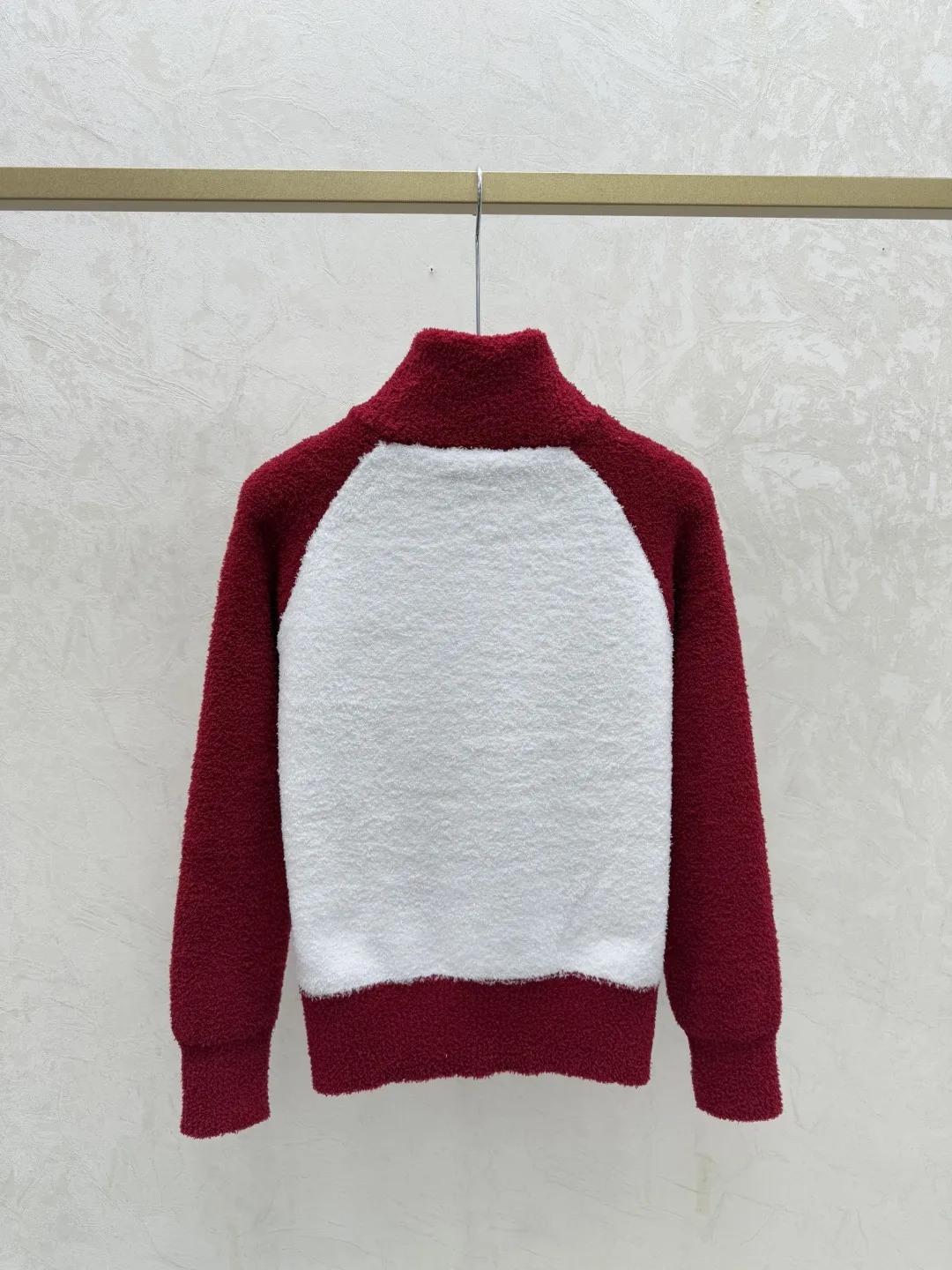 

25 Autumn/Winter New Zipper Knitted Cardigan Women's Trendy Casual Sweater Cardigan Academic Style